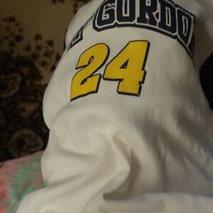 New Era White and Yellow Sweater